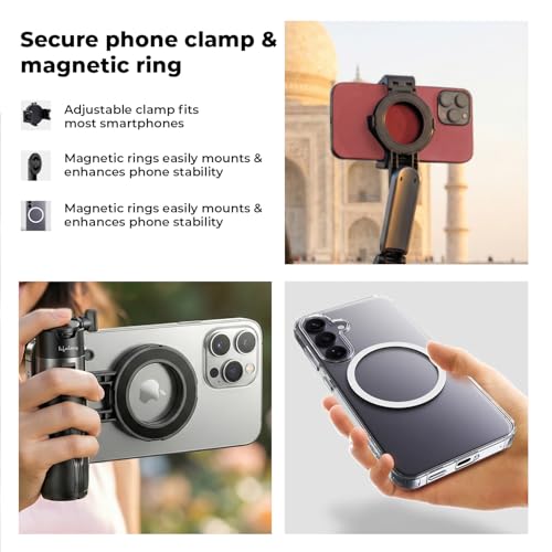 Lifelong Store Lifelong Selfie Stick Tripod with Magsafe & Bluetooth - Image 6