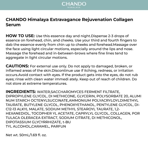 Extravagance Rejuvenation Collagen Serum (50ml/1.69oz) - Anti Aging Face Moisturizing Essence, Boosts Skin Elasticity and Reduces Fine Wrinkles - Image 8