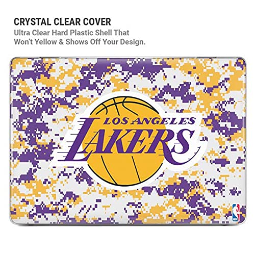 Skinit Case + Skin Compatible with MacBook Air 13in M1 (2021) - Officially Licensed NBA Los Angeles Lakers Digi Camo Design