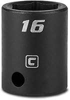 Vista 9 de Capri Tools 6 mm Shallow Impact Socket, 3/8-Inch Drive, 6-Point, Metric