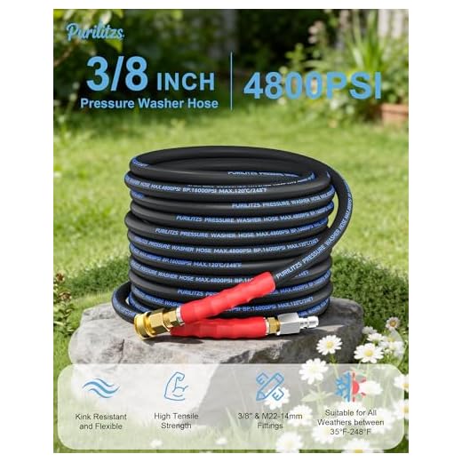 Durable 25FT Pressure Washer Hose