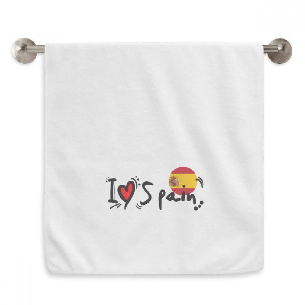 Serviettes débarbouillettes Espagne motif diadème blanc de taille 13x29 inch pour essuie-mains