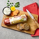 Fleischeslust Futterbox Junior Saftige Pute (8x400g) Hundewurst Alleinfutter, Nassfutter-Wurst schnittfest & getreidefrei, Hundefutter für Junge Hunde