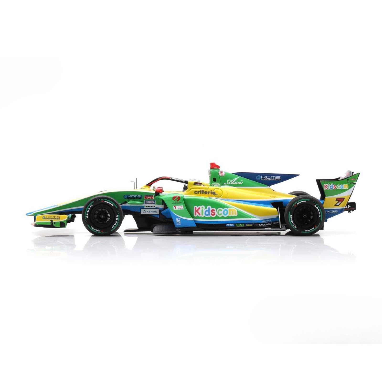 【尾張小牧店】 中古 スパーク 1/43 Kids com KCMG Cayman SF23 No.7 KCMG TRD 01F 2024 スーパーフォーミュラ 小林可夢偉 完成品ミニカー SFJ027 【727】 スパーク SFJ027 1/43 Kids com KCMG Cayman SF23 No.7 Kids com