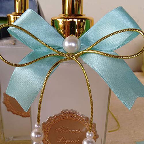 Vatin 5/8 Inch Double Faced Polyester Light Blue/Baby Blue Satin Ribbon -Continuous 25 Yard Spool, Perfect For Wedding Decor, Wreath, Baby Shower,Gift Package Wrapping And Other Projects #TOP4