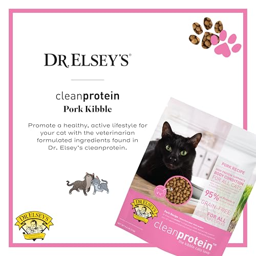 Image of Dr. Elsey's cleanprotein Pork Cat Kibble 6.6 lb. Bag