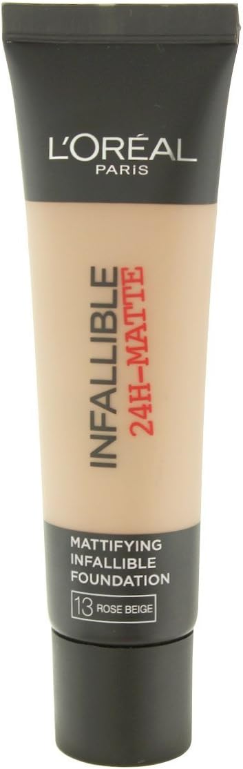 2 x L'Oreal Paris Infallible 24H Matte Foundation 35ml - 13 Rose Beige