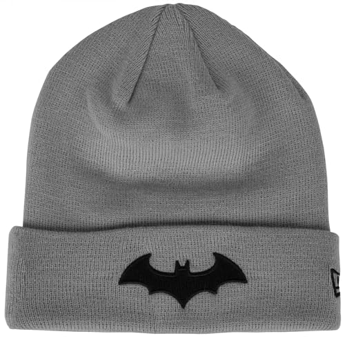 Bonnet tricoté New Era Batman Hush gris pour protéger efficacement du froid avec style