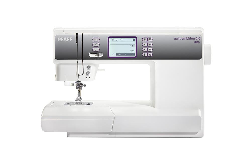 Pfaff Quilt Ambition 2.0 máquina de coser quilting IDT pantalla táctil