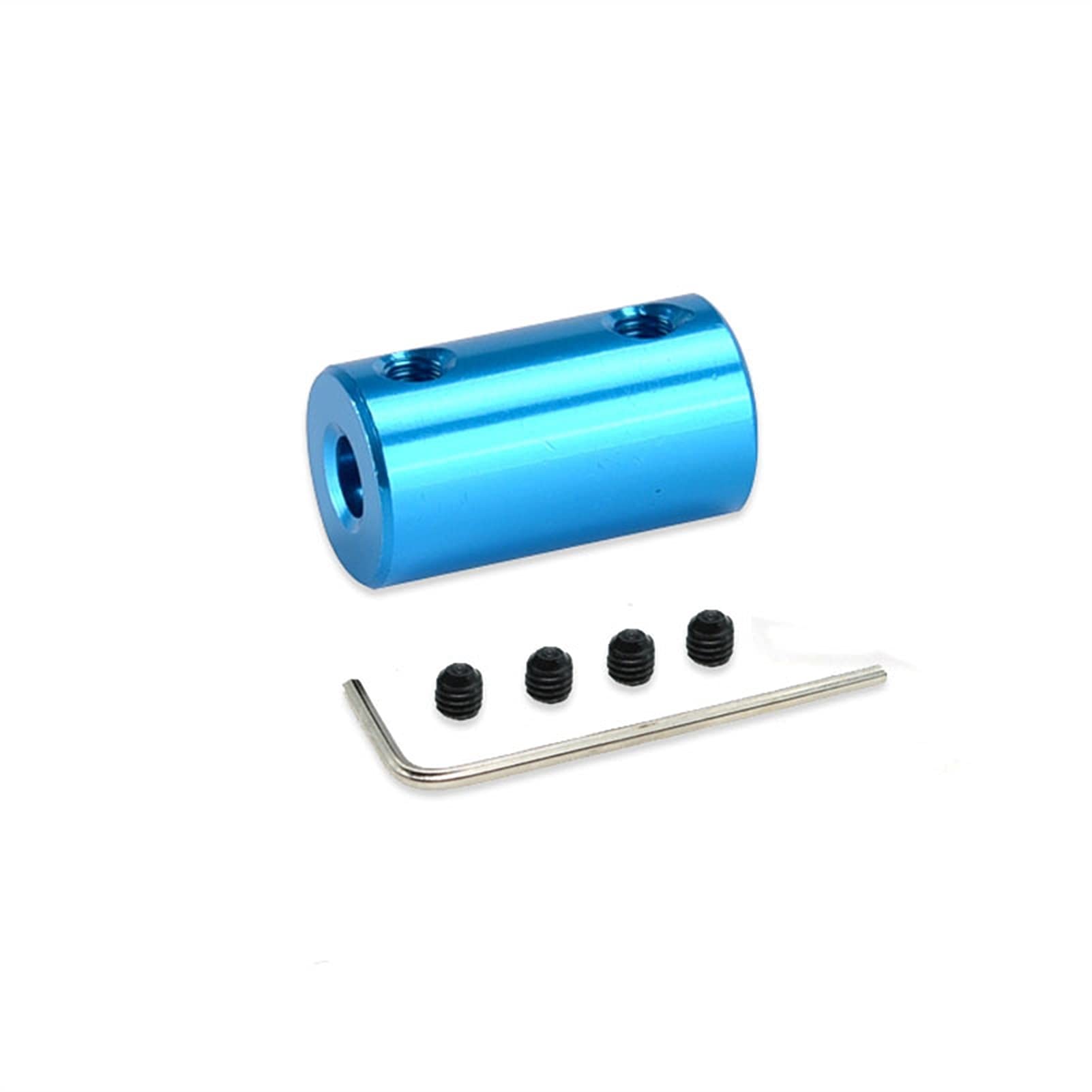 WAAZVXS Coupler 10x20mm Aluminum Alloy Rigid Coupling for Motor Connector Shaft Sleeve (Inner Diameter : 1x1mm)