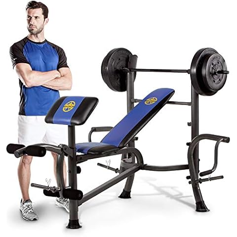 Marcy MWB-36780b - Banco de musculación completo multifunción Cover