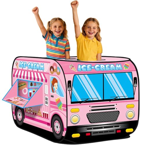 Pop Up Tent Kids:Ice Cream Truck Tent,Pop Up for Kids,Kids...