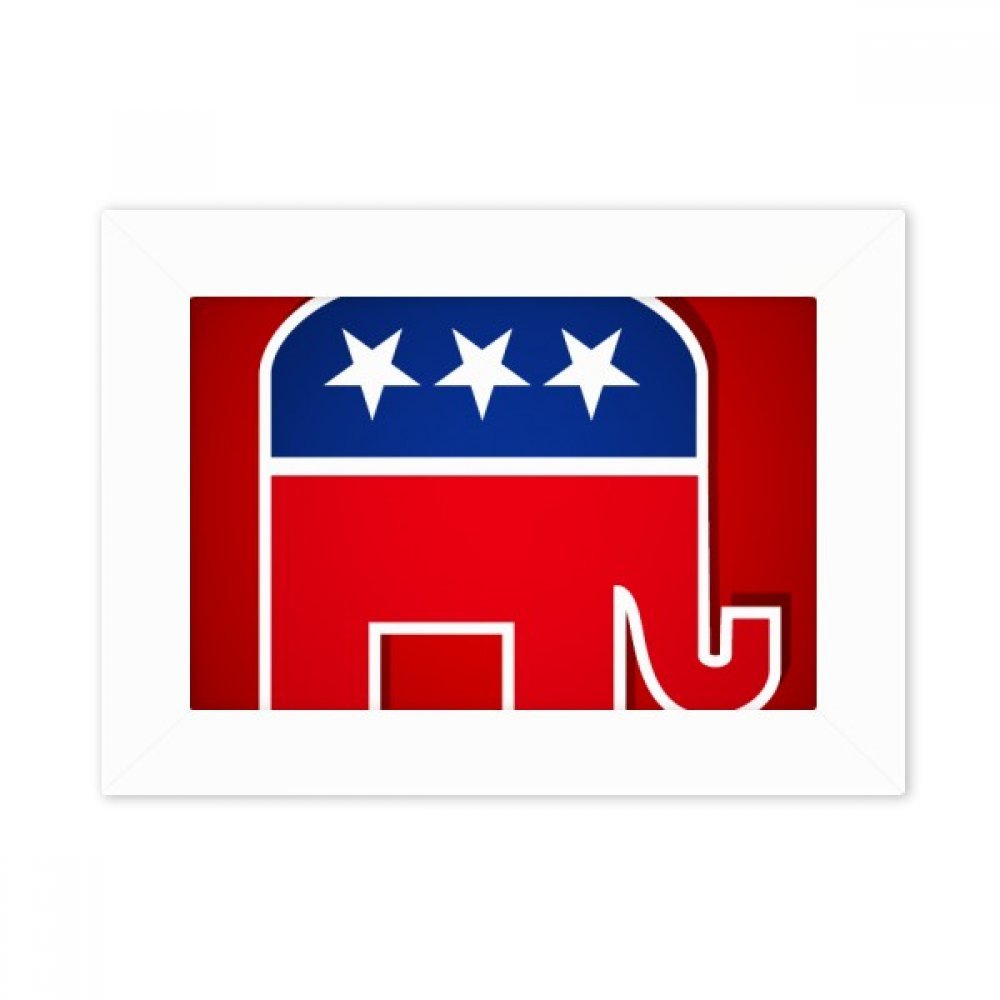 Cadre photo éléphant républicain pour décorer votre bureau