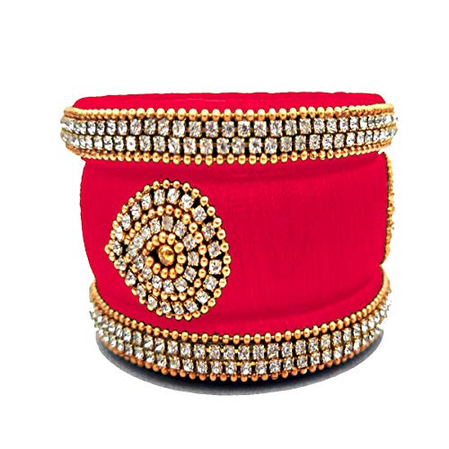 Silk Bangles Set of 3 Bangles (size-2/8)