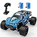 EACHINE Coche Teledirigido EC08, RC Coche Todoterreno, 1/16 Escala 2WD Control Remoto Coche Off-Road Monster Truck 40 Km/h 65 Minutoss Velocidad para Niños Adultos (2 Baterías)