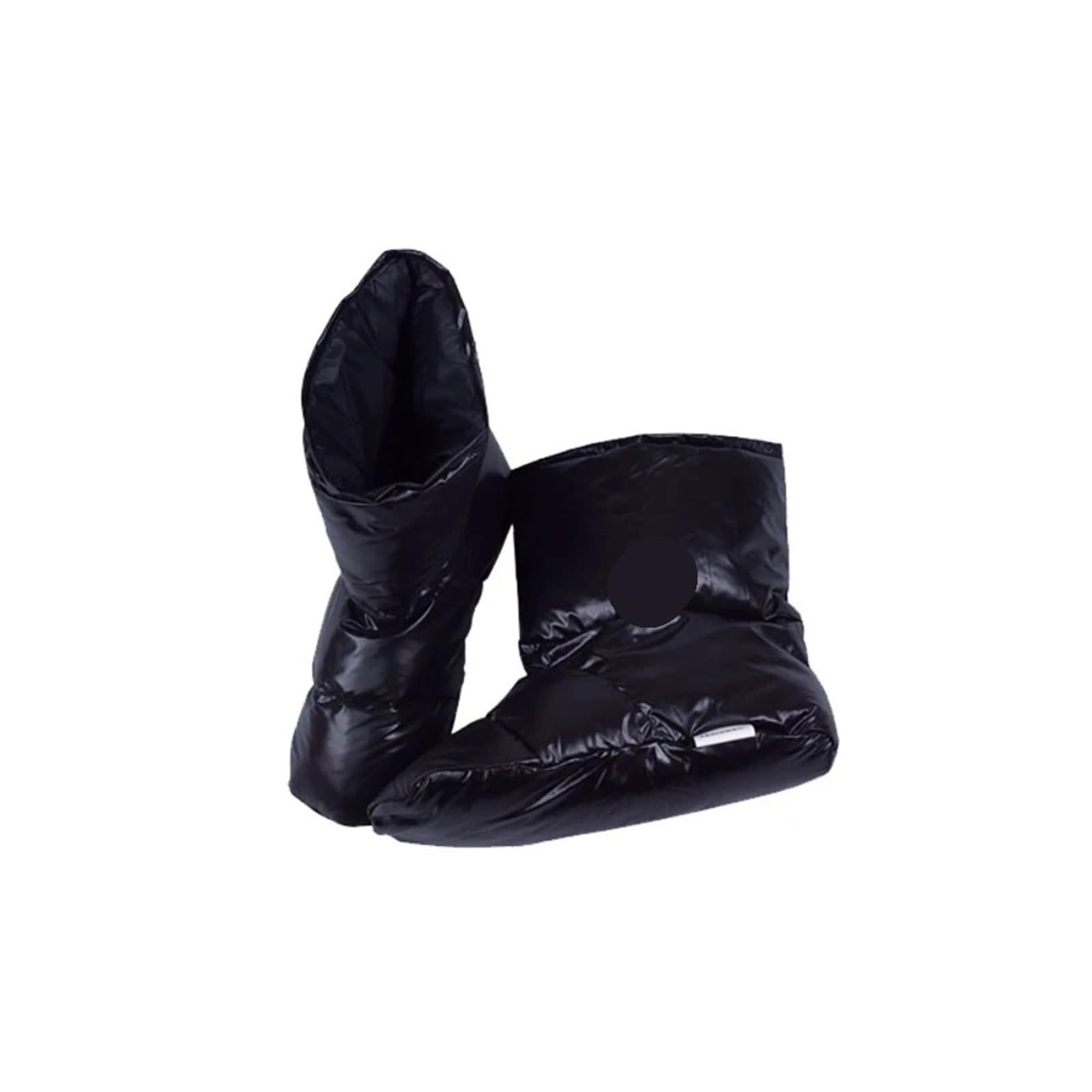 Warme Daunenpantoffeln for Outdoor-Camping, Entendaunen-Schuhüberzug, Fußsocken, Stiefeletten for Schlafsackzelt Für Winter
