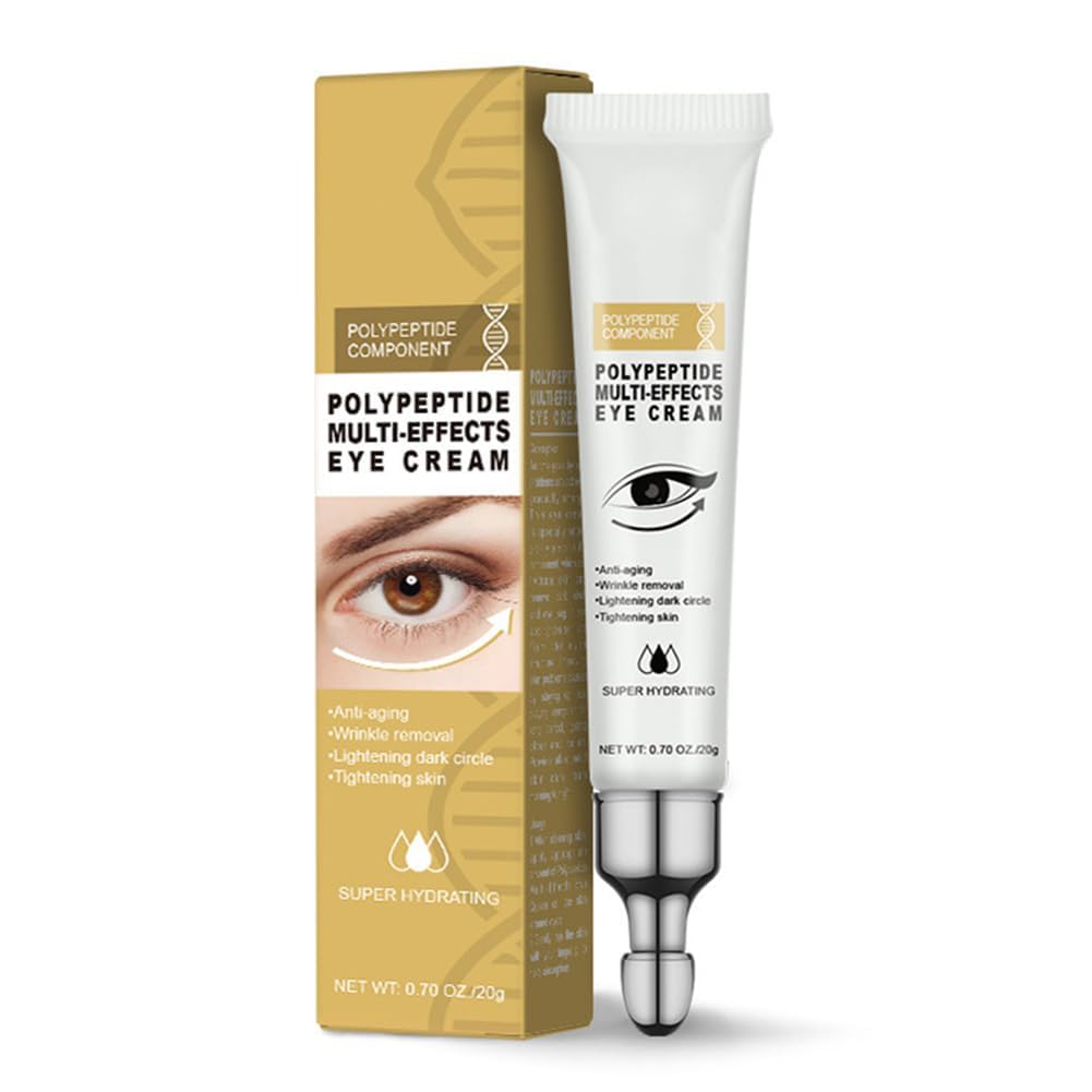 Azonee2 Pcs Lift Firming Eye Cream, Polypeptide Anti-Aging Eye Cream, Anti-Aging Serum for Dark Circles, Eye Bags, and Wrinkles - Nourishing Under Eye and Eyelid Treatment for Youthful Skin Care