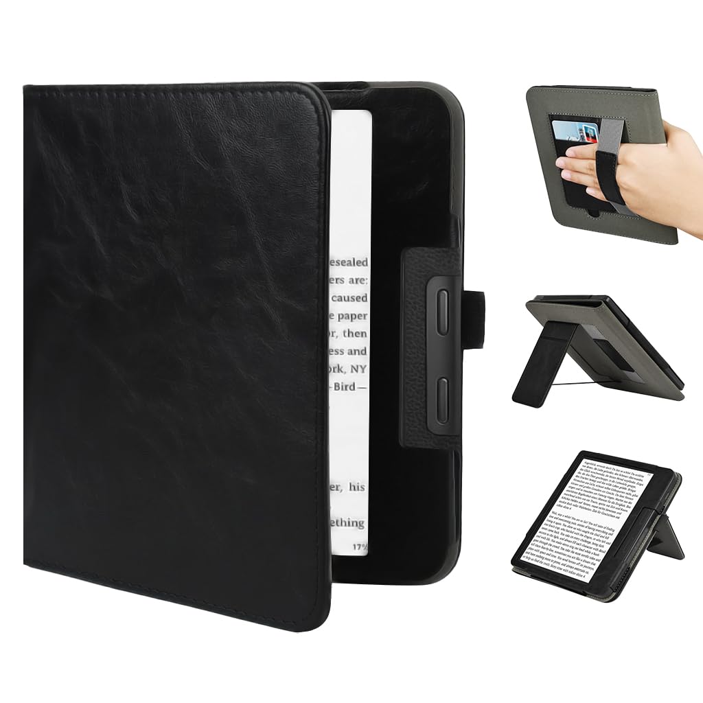 Kobo Libra Colour黒 ケースとペンのセット ZORBES® Compatible with Kobo Libra Colour 7'' E-Reader Case, PU
