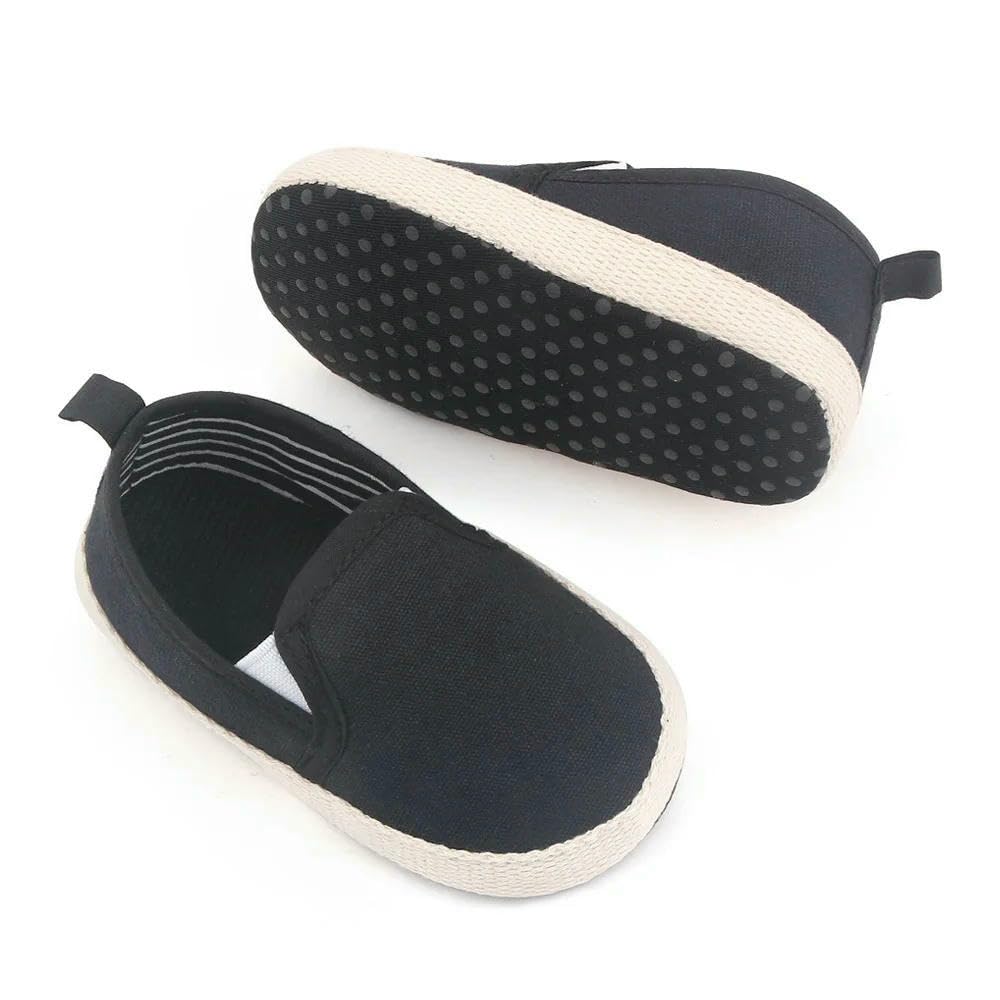 ZBDP - Scarpe morbide per bambini, per primi passi, senza lacci, per bambini da 0 a 6 a 12 mesi, per bambini e bambine