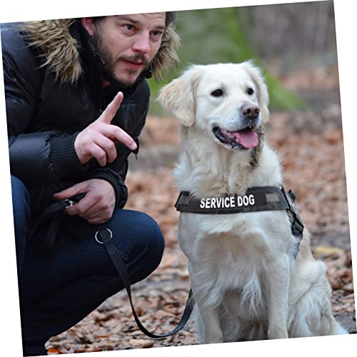 POPETPOP 2pairs Reflective Stickers for Dogs Durable Pet Vest Decals for Outdoor Activities Unique Design for Stylish Pet Clothing for Daily Wear Special Occasions - Image 4