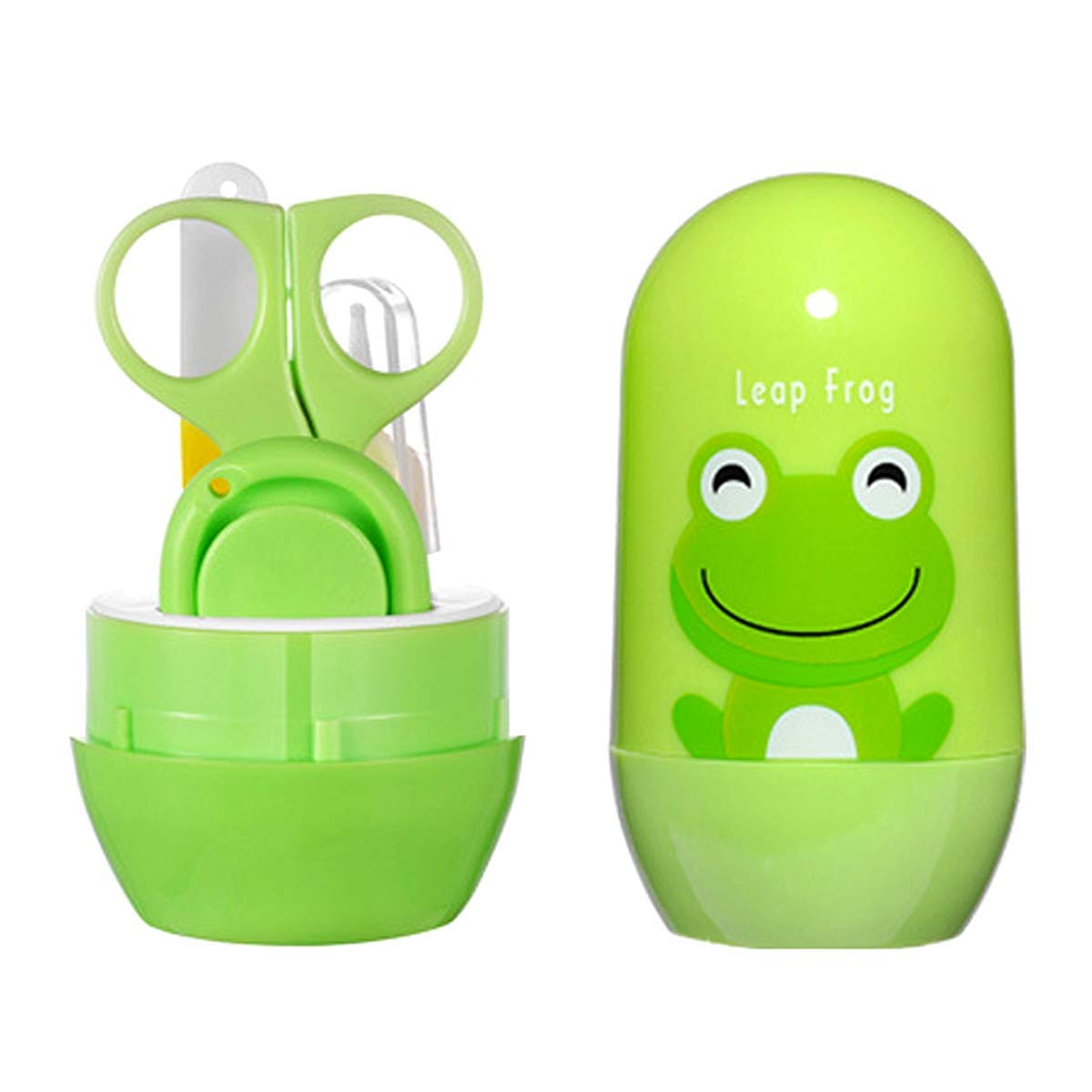 Baby manicare kit All in one with Attractive Tablet Packing Available in Four Colors Useful up to 5 Years (Green)-image-31