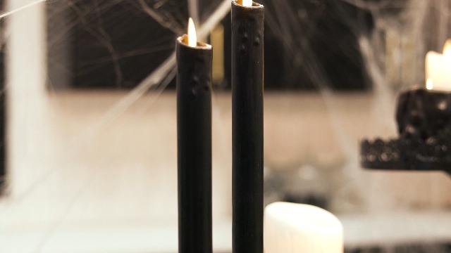 Bougies LED Sans Flamme Vacillante En Cire Véritable - Fausse Mèche