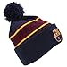 F.C. Barcelona Barcelona Text Cuff Knitted Hat,Navy,One Size