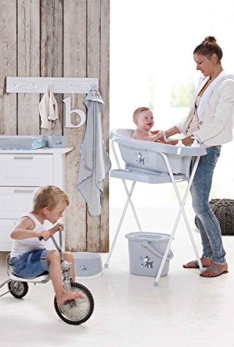 bébé-jou - Funda para colchón cambiador (72 x 44 cm), diseño de Los Amigos del Bosque