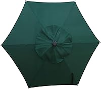 Vista 9 de Abba Patio Sombrilla de patio al aire libre con botón de inclinación y manivela para jardín, césped, cubierta, patio trasero y piscina