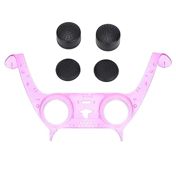 Thumb Stick Grip, Non Toxic Controller Accessories for PS5 DualSense Controller for Game(Purple)