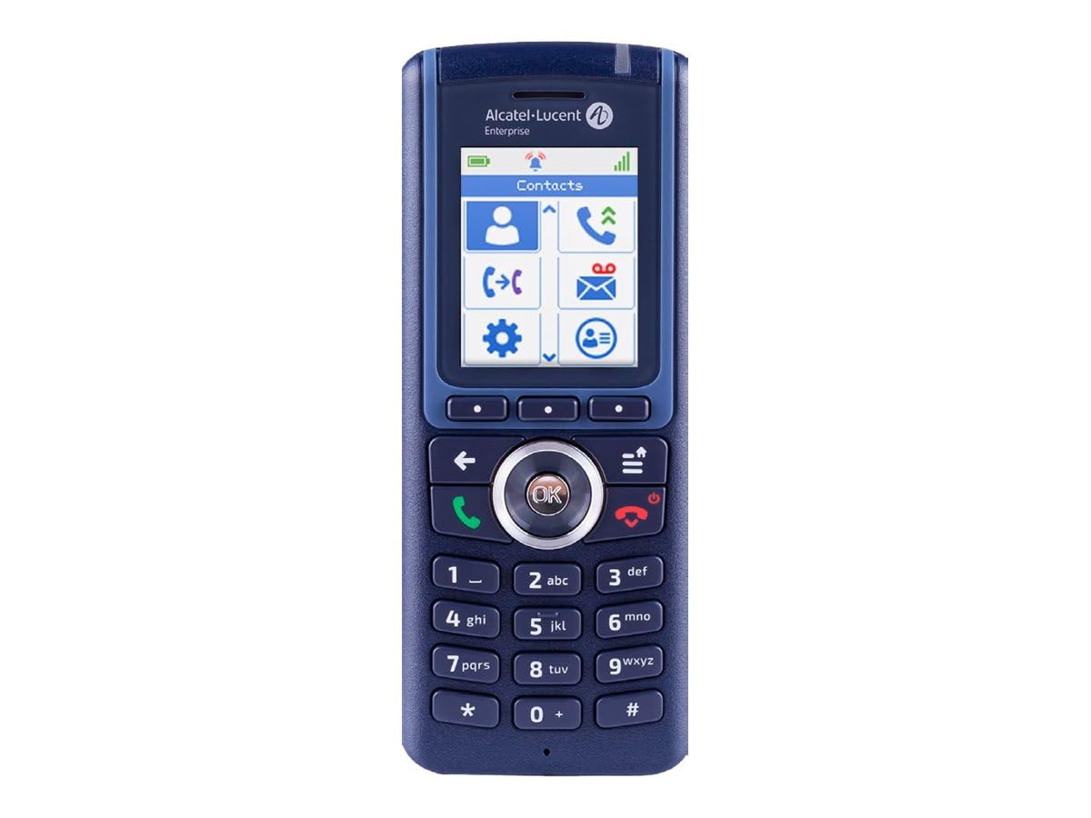 Alcatel Lucent 8234 Combiné DECT avec Batterie et Clip Ceinture Noir