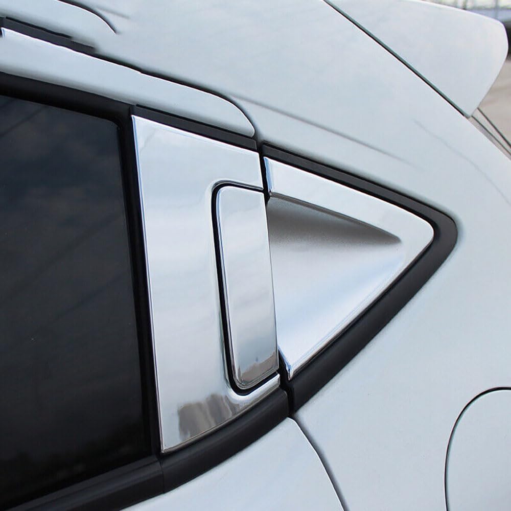 Car Accessories Fit for Honda HR-V HRV 2016-2022 ABS Exterior Back Door Handle Bowl Cover Trim (Chrome) 6PCS Set
