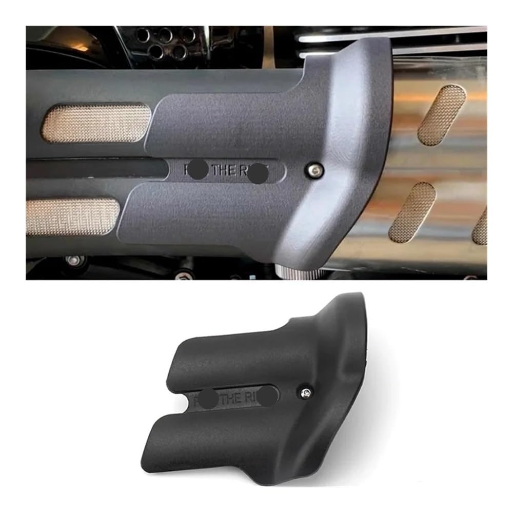 Scudo Termico Scarico Moto Accessori Di Protezione Della Copertura Dello Scudo Termico Del Tubo Del Silenziatore Di Scarico Curvo Per Moto Per Scrambler Per SCRAMBLER 1200