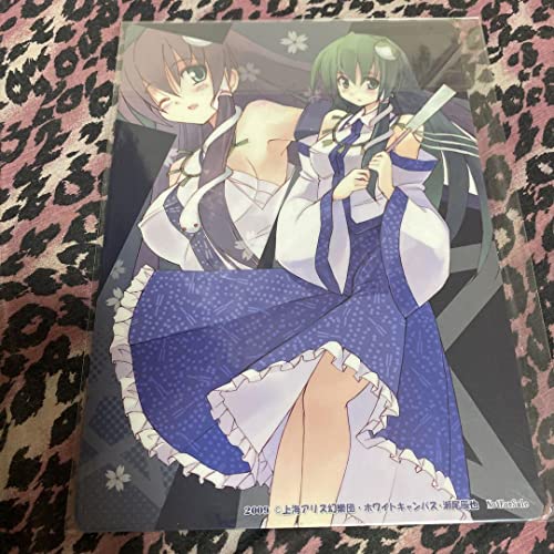 東方project 風神録　美少女　購入特典　下敷き　SD1 東方project 風神録美少女購入特典下敷きSD1