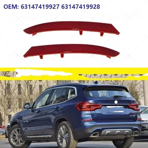 Réflecteur pare-chocs arrière voiture pour réparer bris optique BMW X3