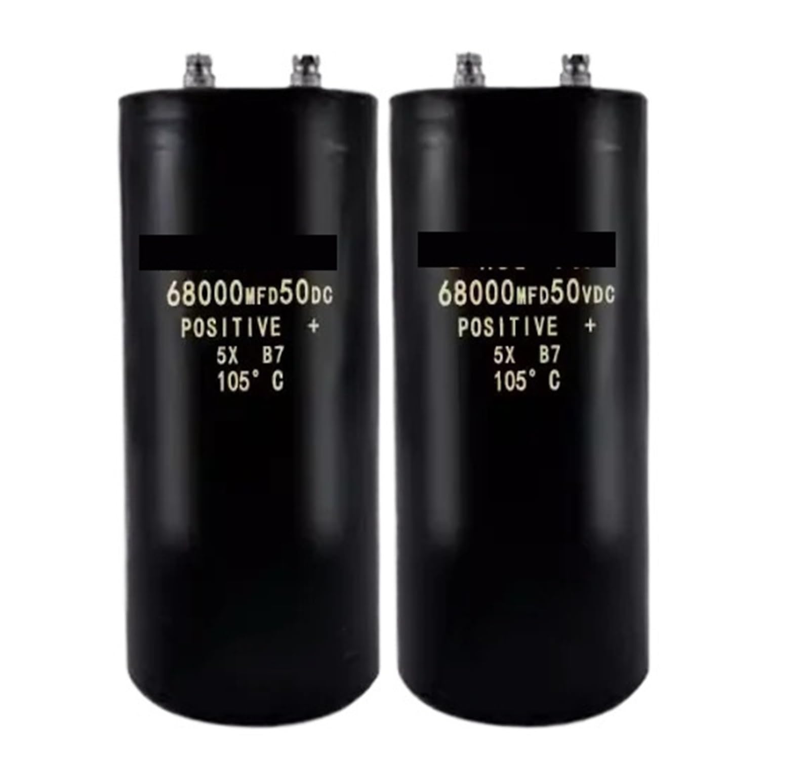 BALYDLUL 1pcs 50V 68000uF Electrolytic Capacitor,50V 68000MFD