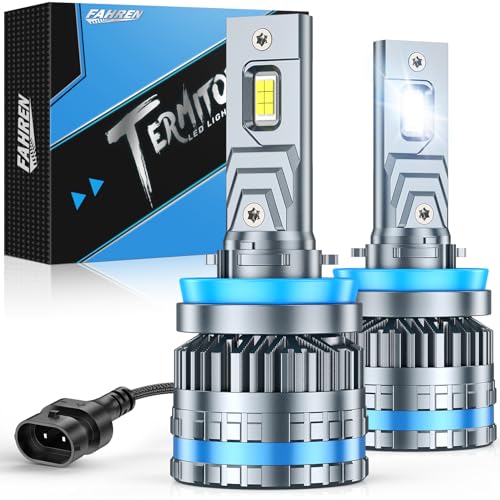 FAHREN 2026 Brightest H11 Bulbs – 𝟕𝟎,𝟎𝟎𝟎𝐋𝐌 H11/H8/H9/H16 Lights, 12X