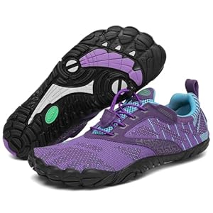 SAGUARO Unisex Barfußschuhe Damen Minimalistische Fitnessschuhe Herren Outdoor Wanderschuhe Traillaufschuhe Gr.36-48