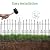 Decorative Garden Fence - 32in(H) x 24.16Ft(L) Heavy Duty Metal Animal Barrier Border Fencing No Dig Rustproof for Rabbit Dog, Outdoor Decor for Yard & Patio Flower Bed (10 Panels + 11 Stakes)