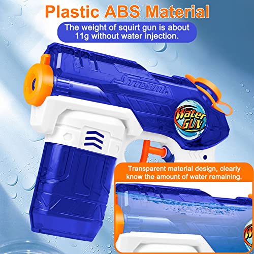 Stondino Water Guns For Kids Adults 3 Pack Squirt Guns 200Cc Super Soaker Water Gun Pistol 20Ft Range Water Blaster Water Toys For Summer Swimming Beach Water Fighting Toy For Boys Girls #TOP2