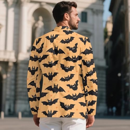 Men's Sport Coat Casual Blazer One Button Suit Jacket Lightweight Slim Fit Business Blazer with Pockets Formal Dress2