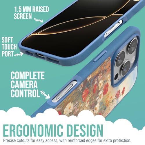 Coque antidérapante iPhone 16 Pro Max MagSafe avec doublure microfibre douce - 3