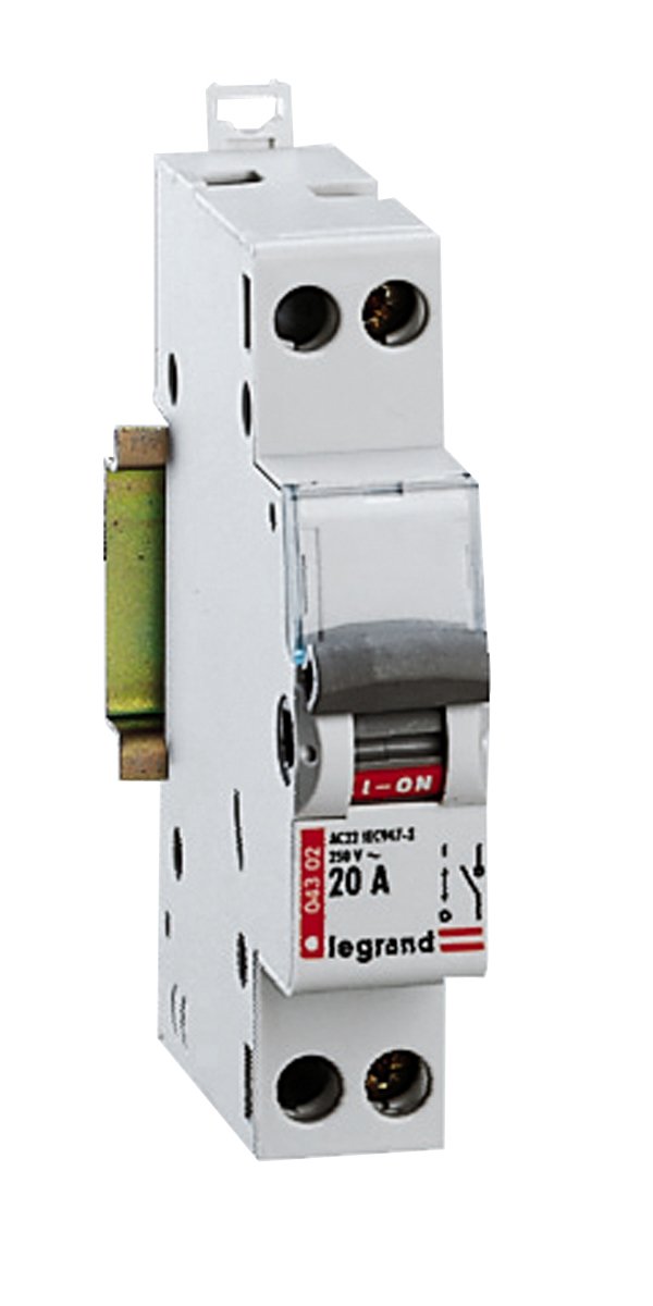 Legrand 004338 - Interruttore a levetta AUS 2P 125A
