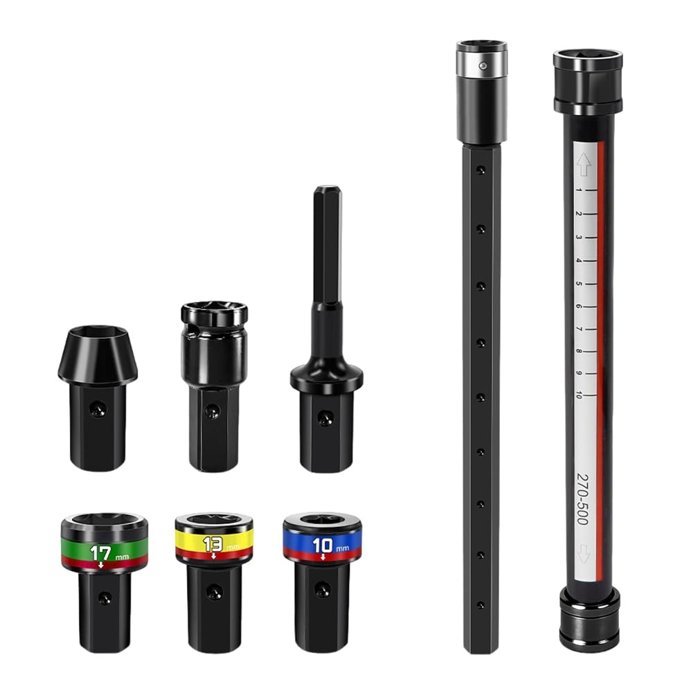 Aundhegrtt As Shown Adjustable Ceiling Leveling Sleeve Portable Impact Batch Multifunctional Retractable 27-50Cm Ceiling Sleeve Keel Nut