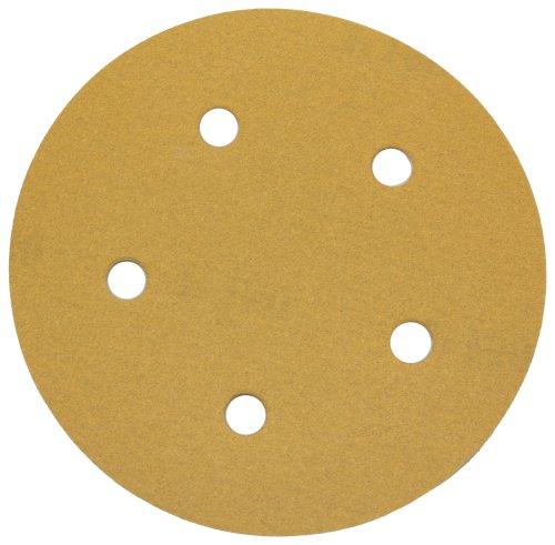 PORTER-CABLE 725501515 5-Inch 150 Grit Five-Hole Adhesive-Backed Sanding Discs (15-Pack)
