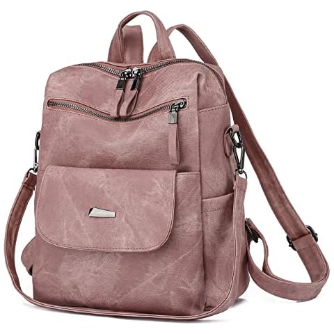 ROOSALANCE Small Women's Backpack Purse Cover