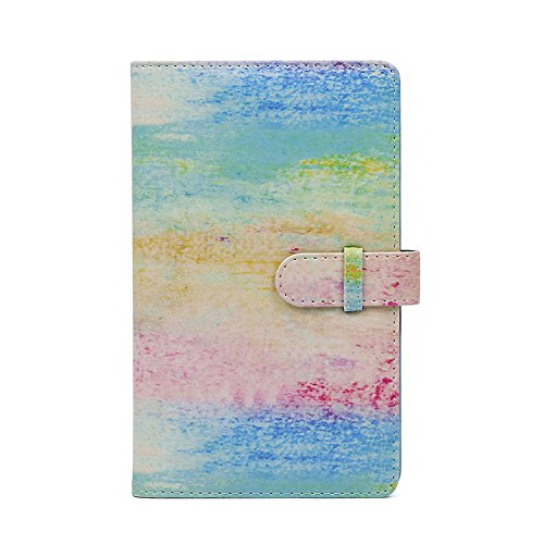 FORUSKY 96 Pockets Mini Instant Photo Storage Album Book for Instax Mini 7s 8 8+ 9 25 26 50s 70 90 Film,Leica Sofort,Lomo Mini Camera - Color