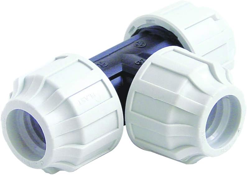 STP Fittings 08335294 Polypropylene Pipe T-Connector 25 x 25 x 25 mm