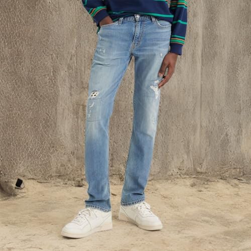 Image of Levi's Men's 511 Slim Fit Stretch Jeans, (New) Be My Friend, 42W x 32L