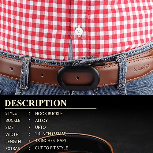 Image of ZORO Vegan Leather Belt for Men
